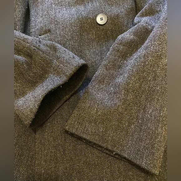Vintage Agnès B Wool Coat with Original Coat cover. Men’s Size 48 or Medium. - Picture 4 of 10